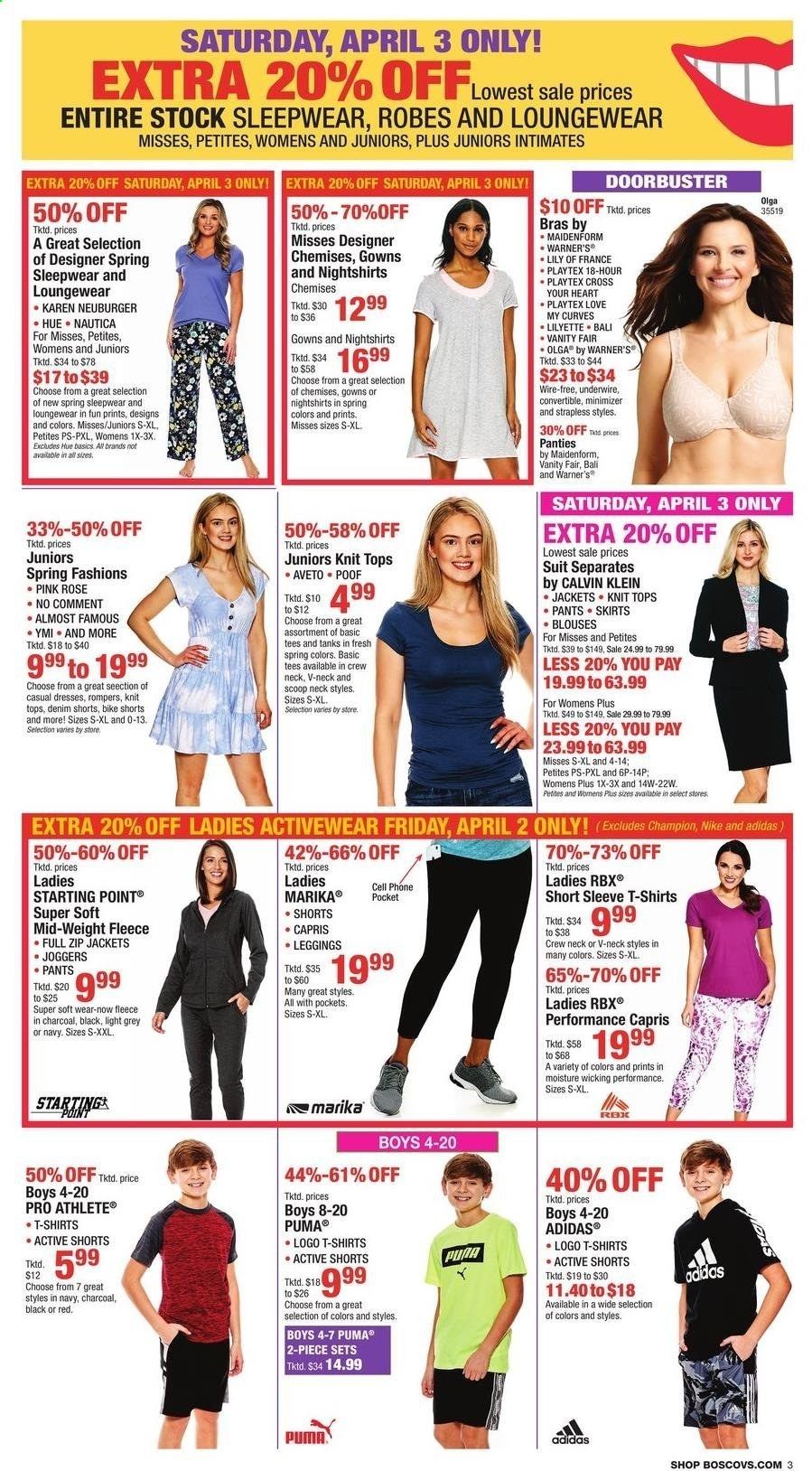 Boscov's Weekly Ad Flyer April 2 to April 7