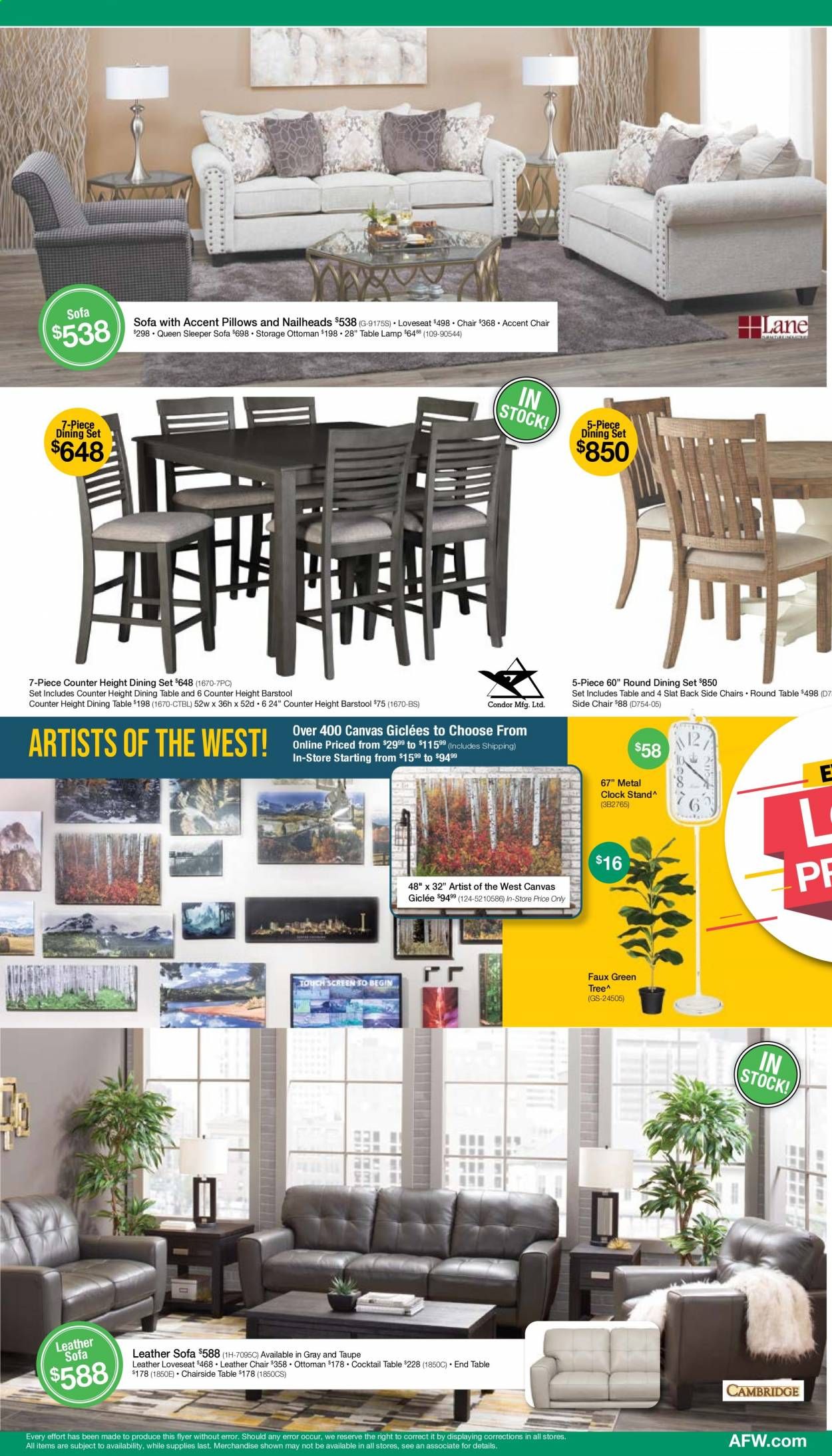 American Furniture Warehouse Weekly Ad Flyer April 4 to April 10