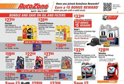 Autozone Weekly Ad Flyer April 6 to May 3