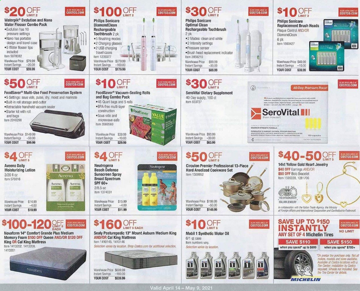 Costco Weekly Ad Flyer April 14 to May 9
