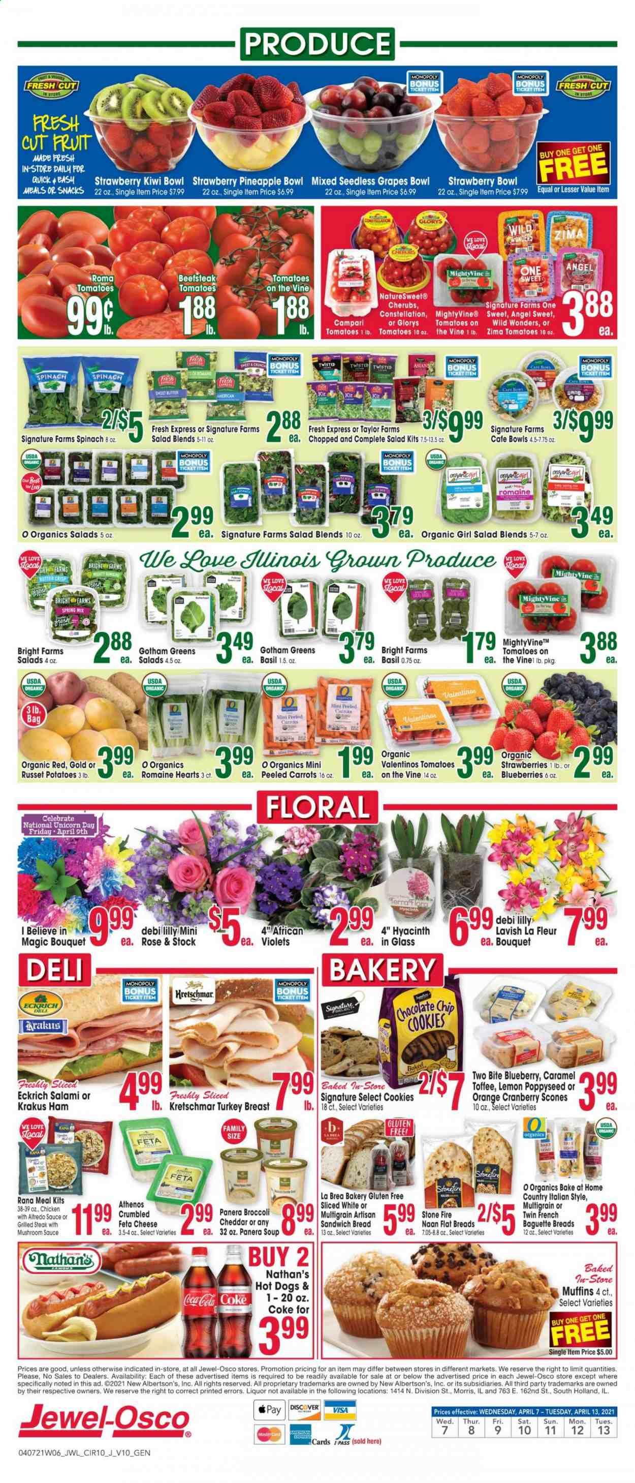Jewel Osco (IN) Weekly Ad Flyer April 7 to April 13