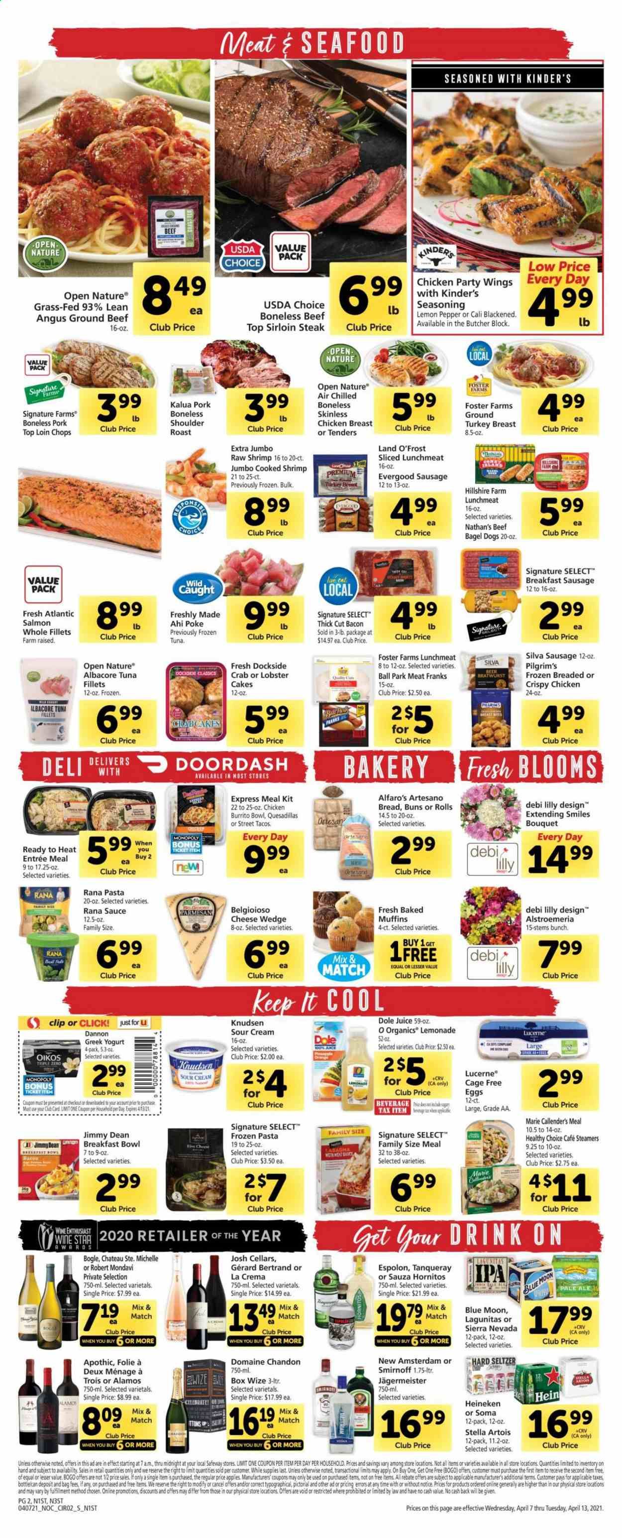 Safeway (AZ, CA, CO, HI, MD, NE, OR, VA, WA) Weekly Ad Flyer April 7 to April 13