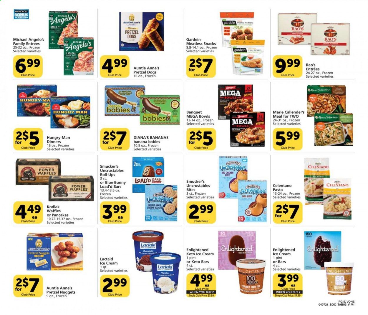 Vons (CA, NV) Weekly Ad Flyer April 7 to April 27