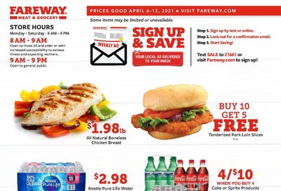Fareway (IA, IL, MN, MO, NE, SD) Weekly Ad Flyer April 6 to April 12