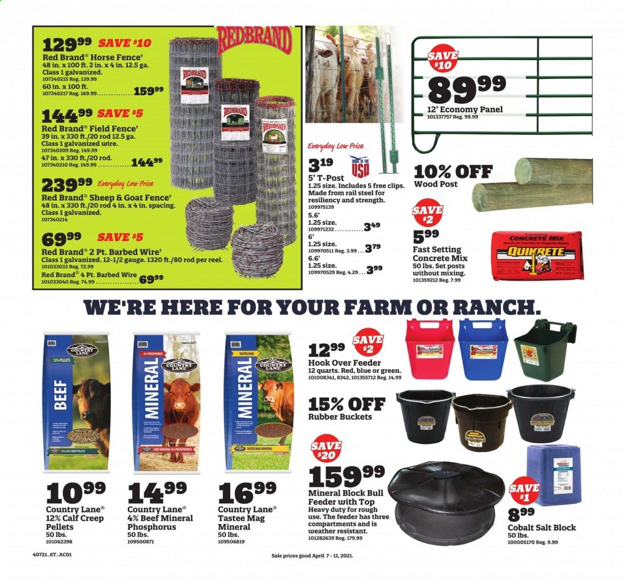 Orscheln Farm and Home Weekly Ad Flyer April 7 to April 11