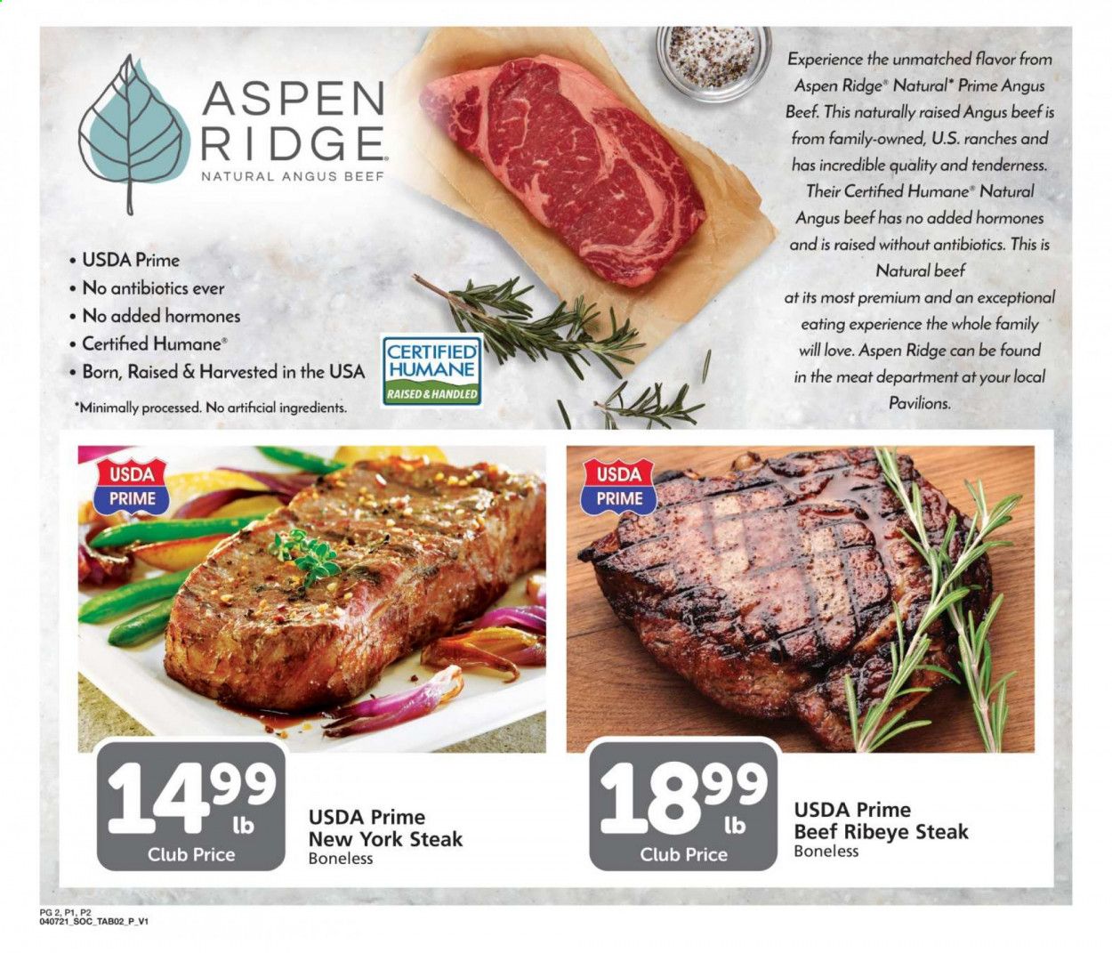 Pavilions (CA) Weekly Ad Flyer April 7 to April 27