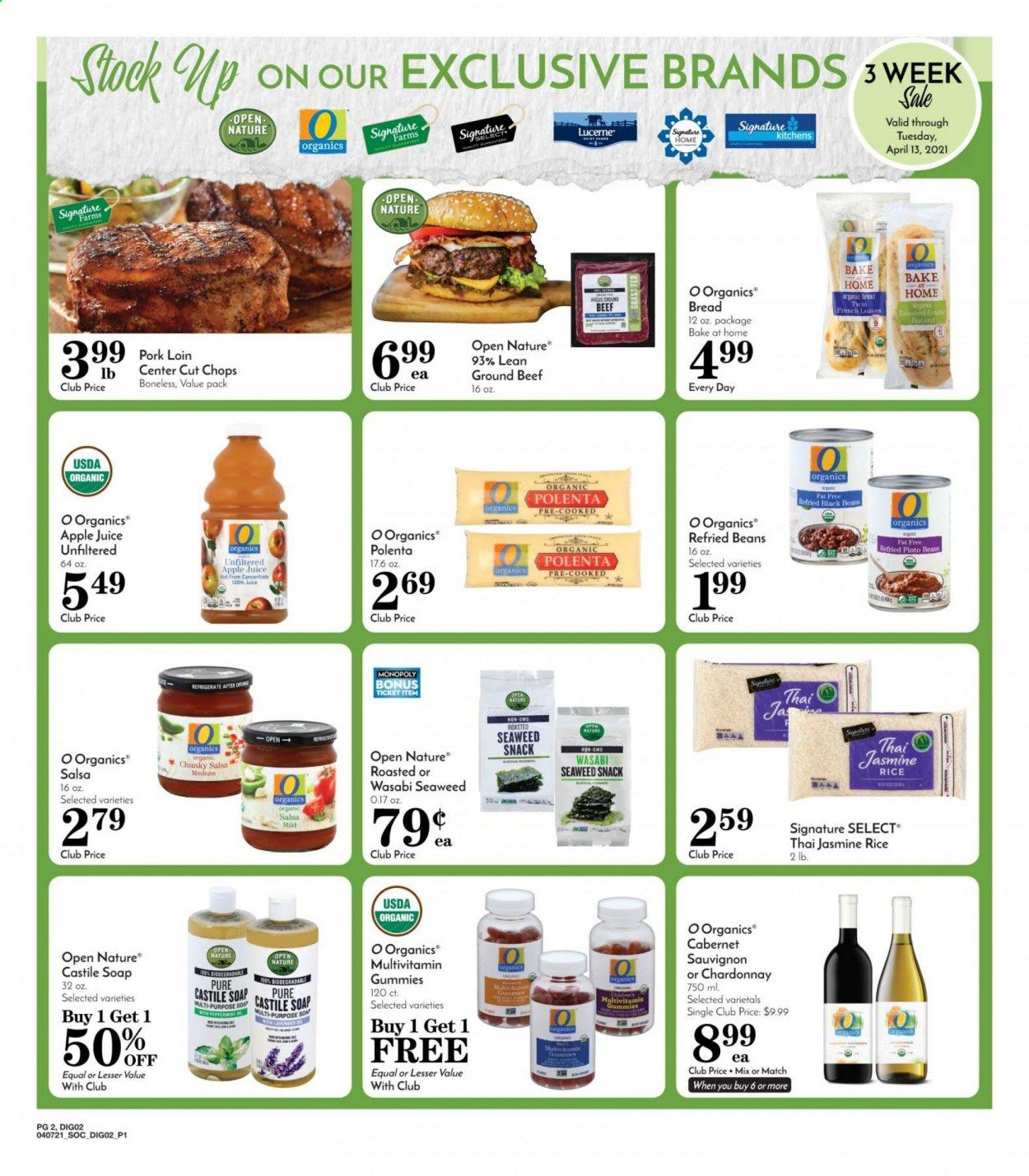 Pavilions (CA) Weekly Ad Flyer April 7 to April 13