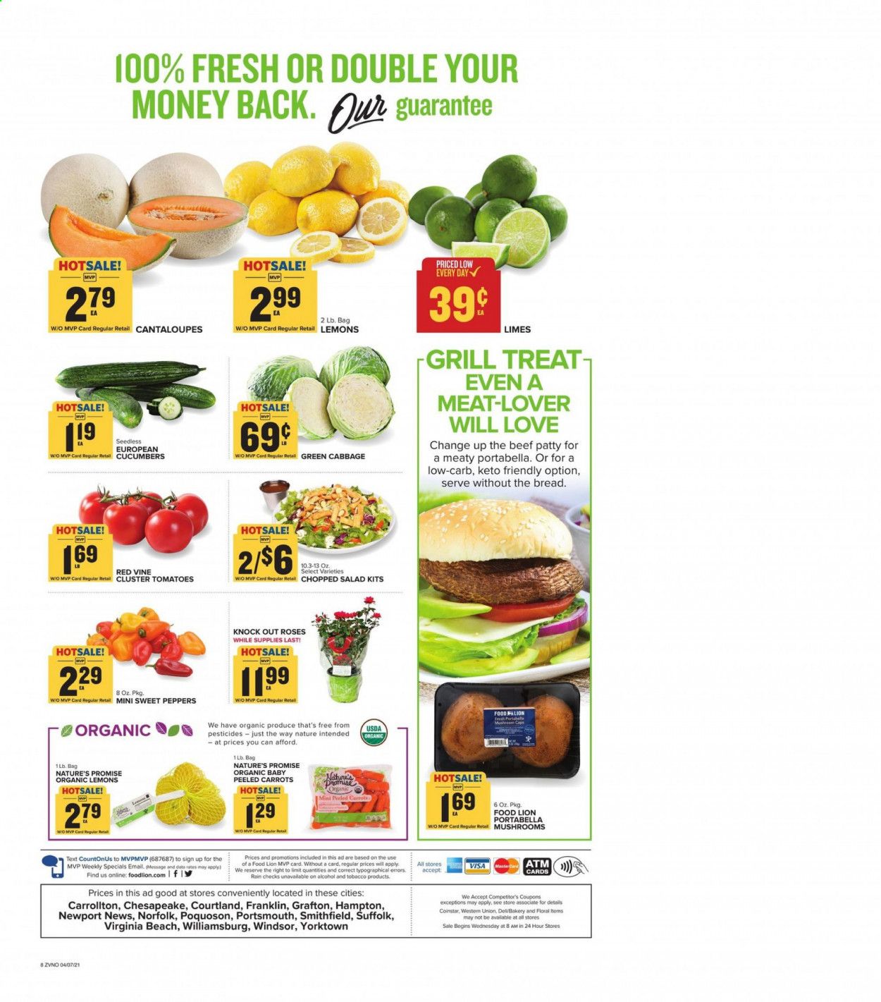 Food Lion (VA) Weekly Ad Flyer April 7 to April 13