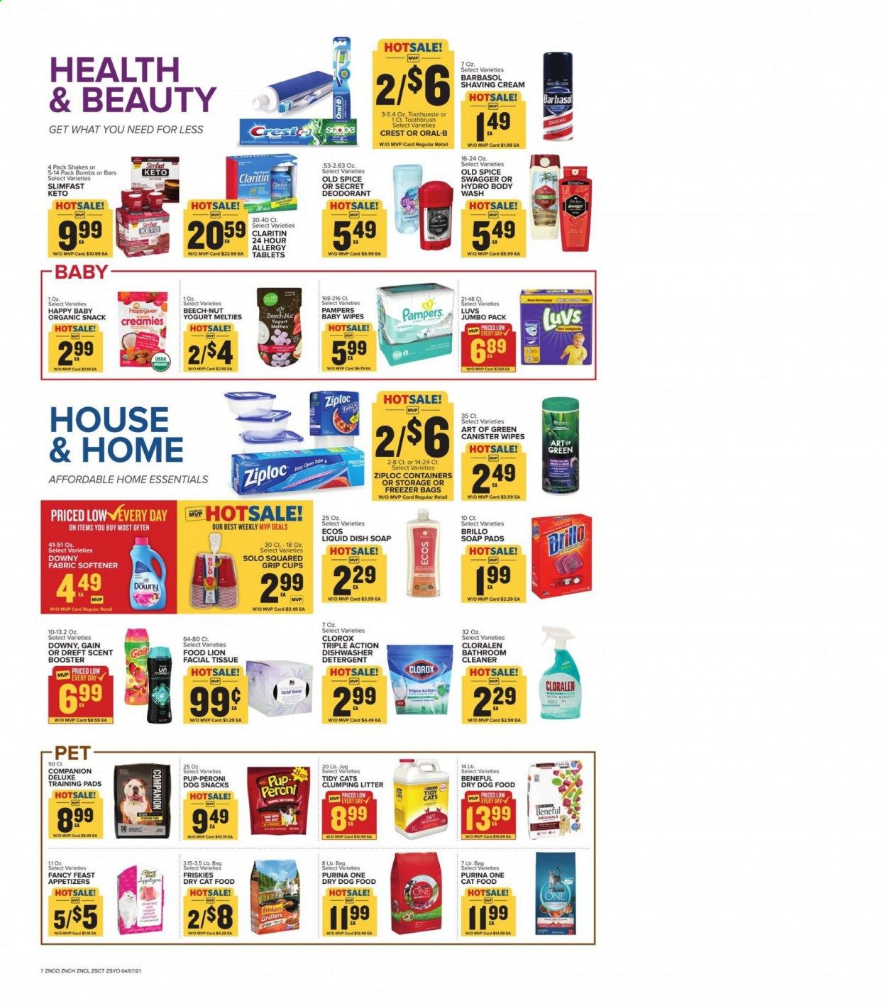 Food Lion (NC) Weekly Ad Flyer April 7 to April 13