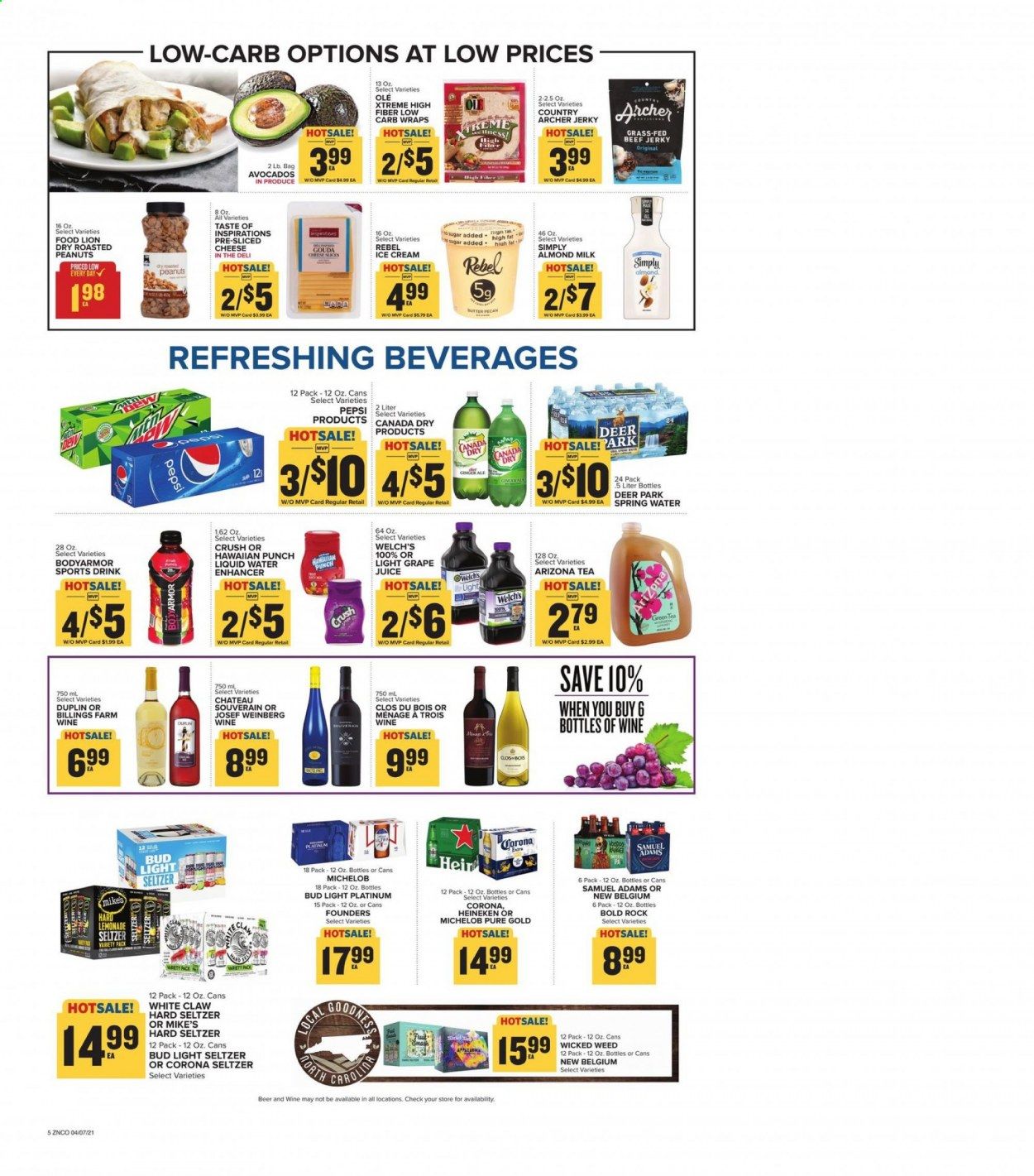 Food Lion (NC) Weekly Ad Flyer April 7 to April 13