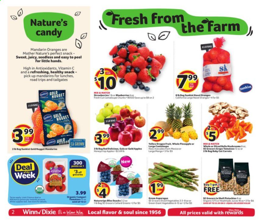 Winn Dixie (AL, FL, GA, LA, MS) Weekly Ad Flyer April 7 to April 13