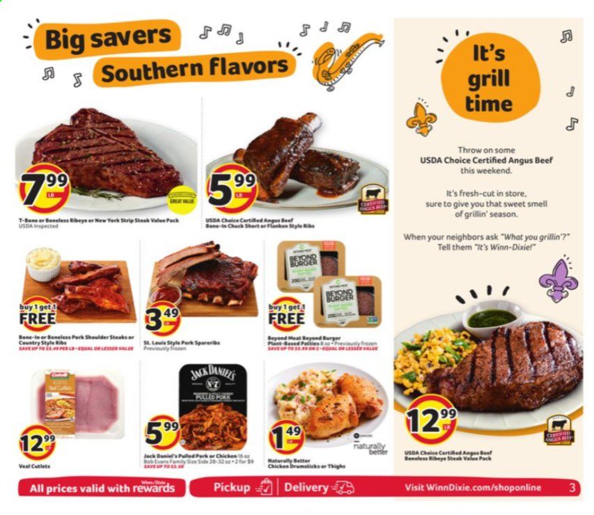 Winn Dixie (AL, FL, GA, LA, MS) Weekly Ad Flyer April 7 to April 13