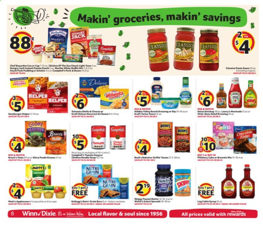 Winn Dixie (AL, FL, GA, LA, MS) Weekly Ad Flyer April 7 to April 13
