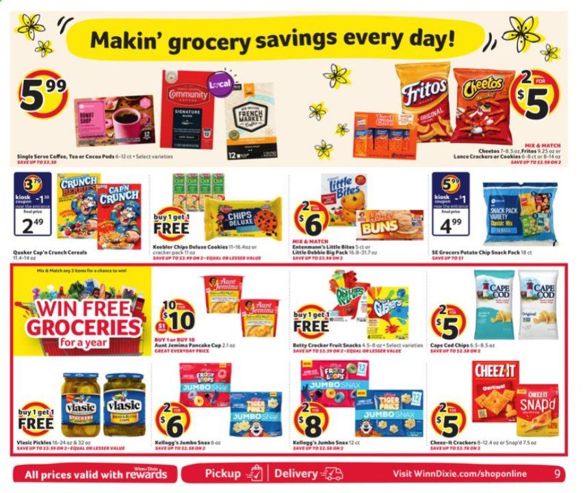 Winn Dixie (AL, FL, GA, LA, MS) Weekly Ad Flyer April 7 to April 13