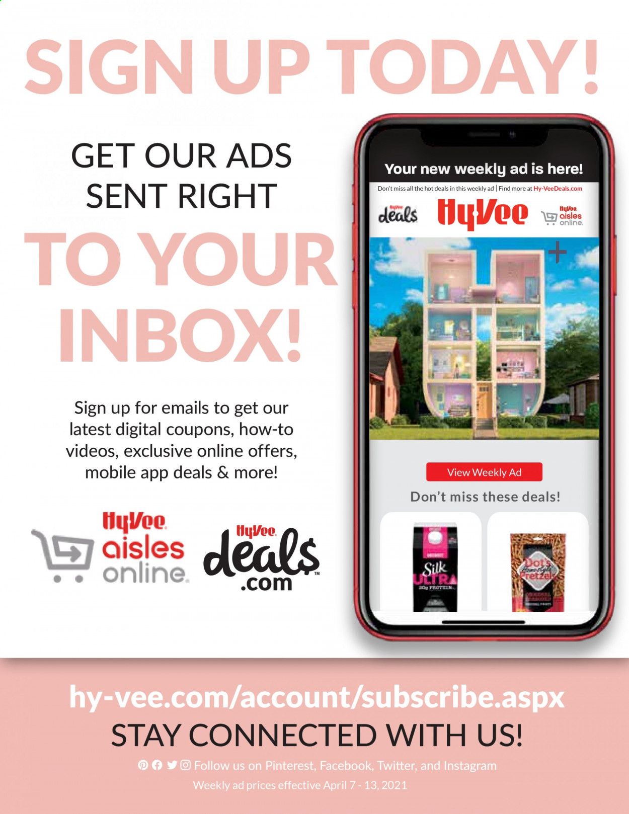 Hy-Vee (IA, IL, KS, MN, MO, NE, SD, WI) Weekly Ad Flyer April 7 to April 13