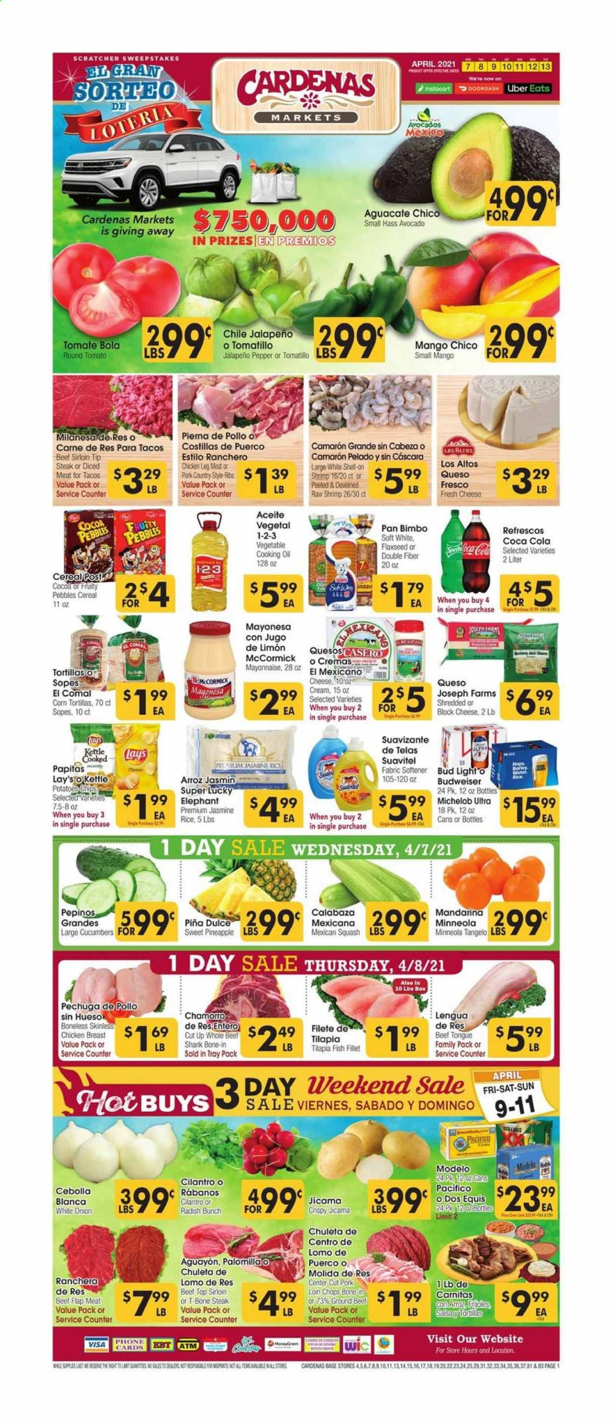 Cardenas (CA, NV) Weekly Ad Flyer April 7 to April 13