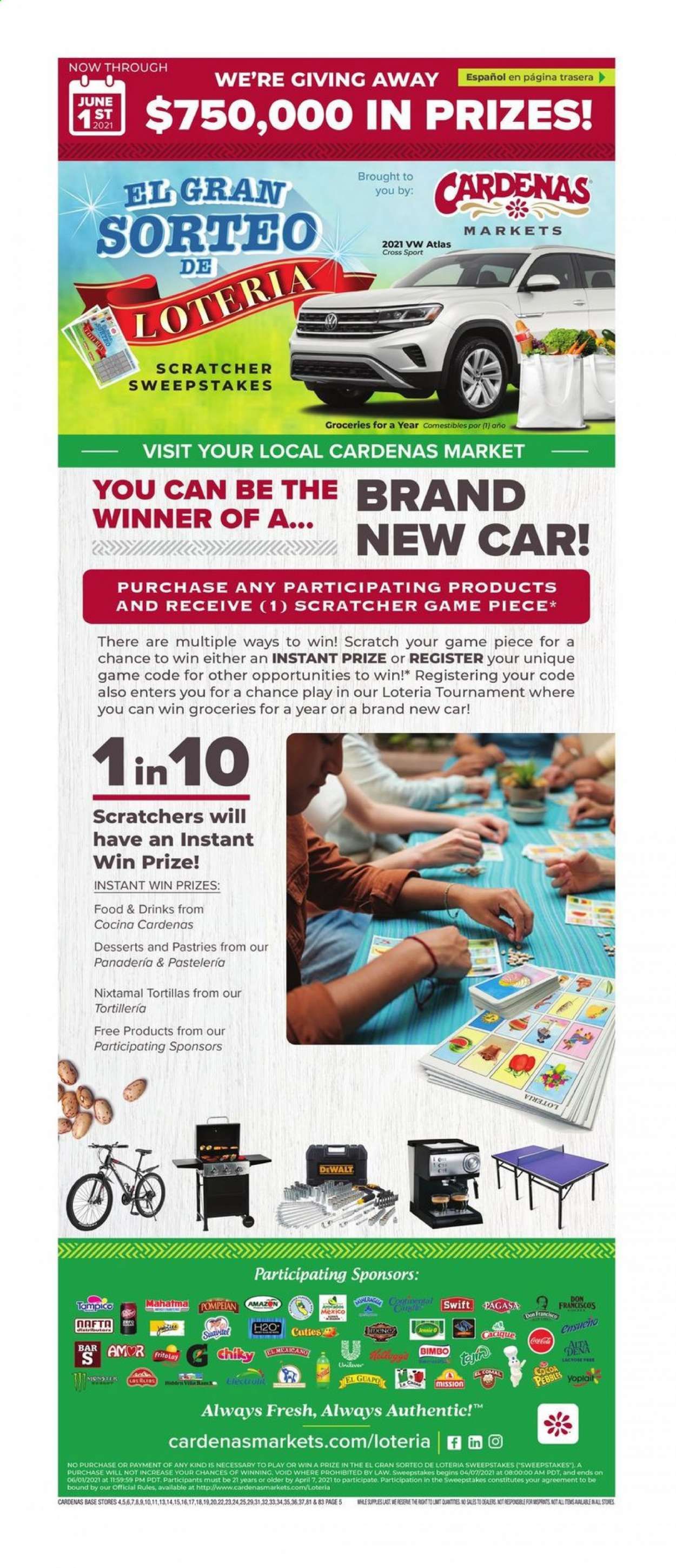 Cardenas (CA, NV) Weekly Ad Flyer April 7 to April 13