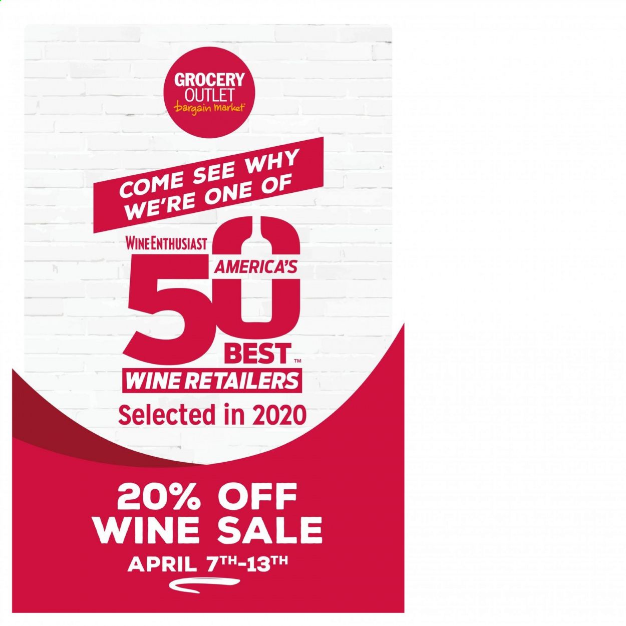 Grocery Outlet Weekly Ad Flyer April 7 to April 13