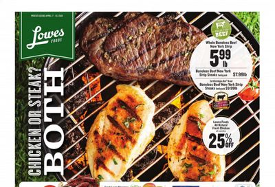 Lowes Foods Weekly Ad Flyer April 7 to April 13