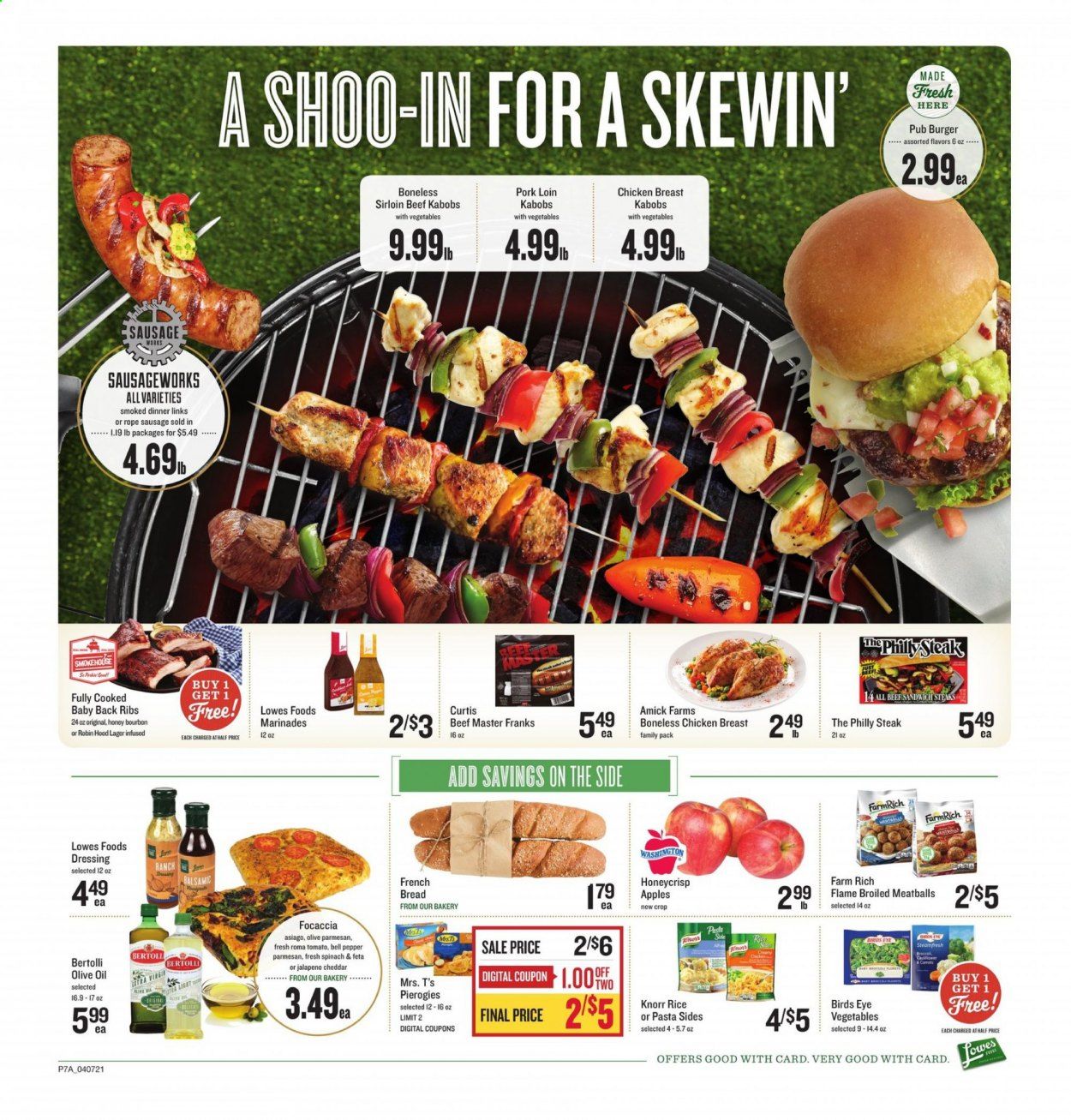 Lowes Foods Weekly Ad Flyer April 7 to April 13