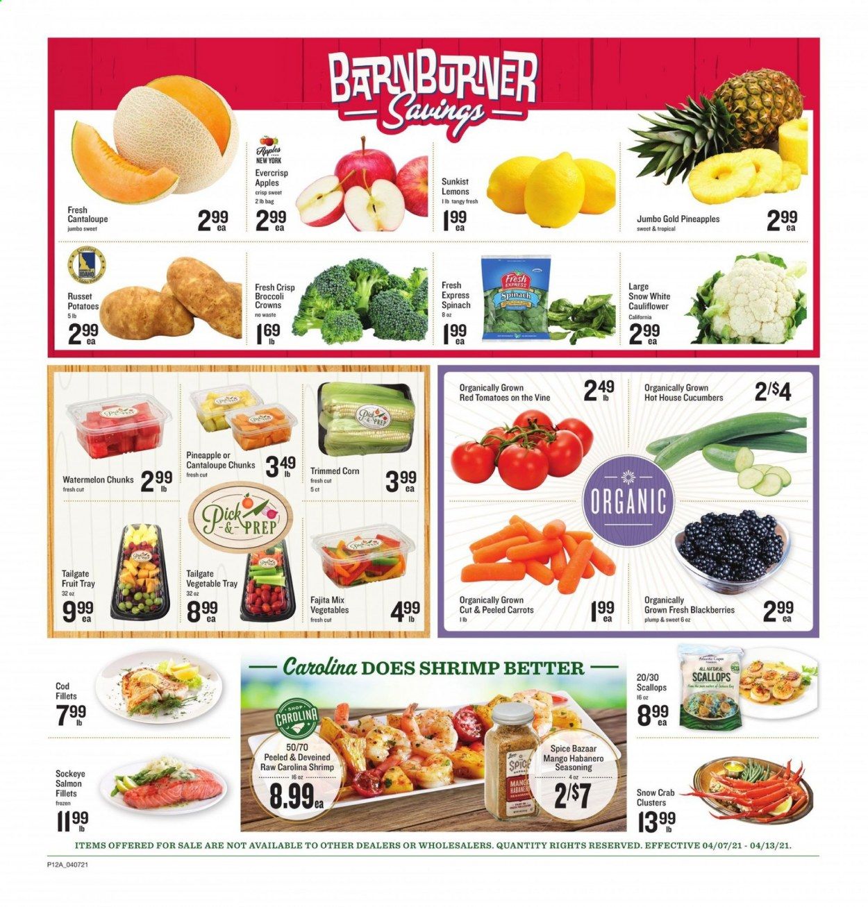 Lowes Foods Weekly Ad Flyer April 7 to April 13