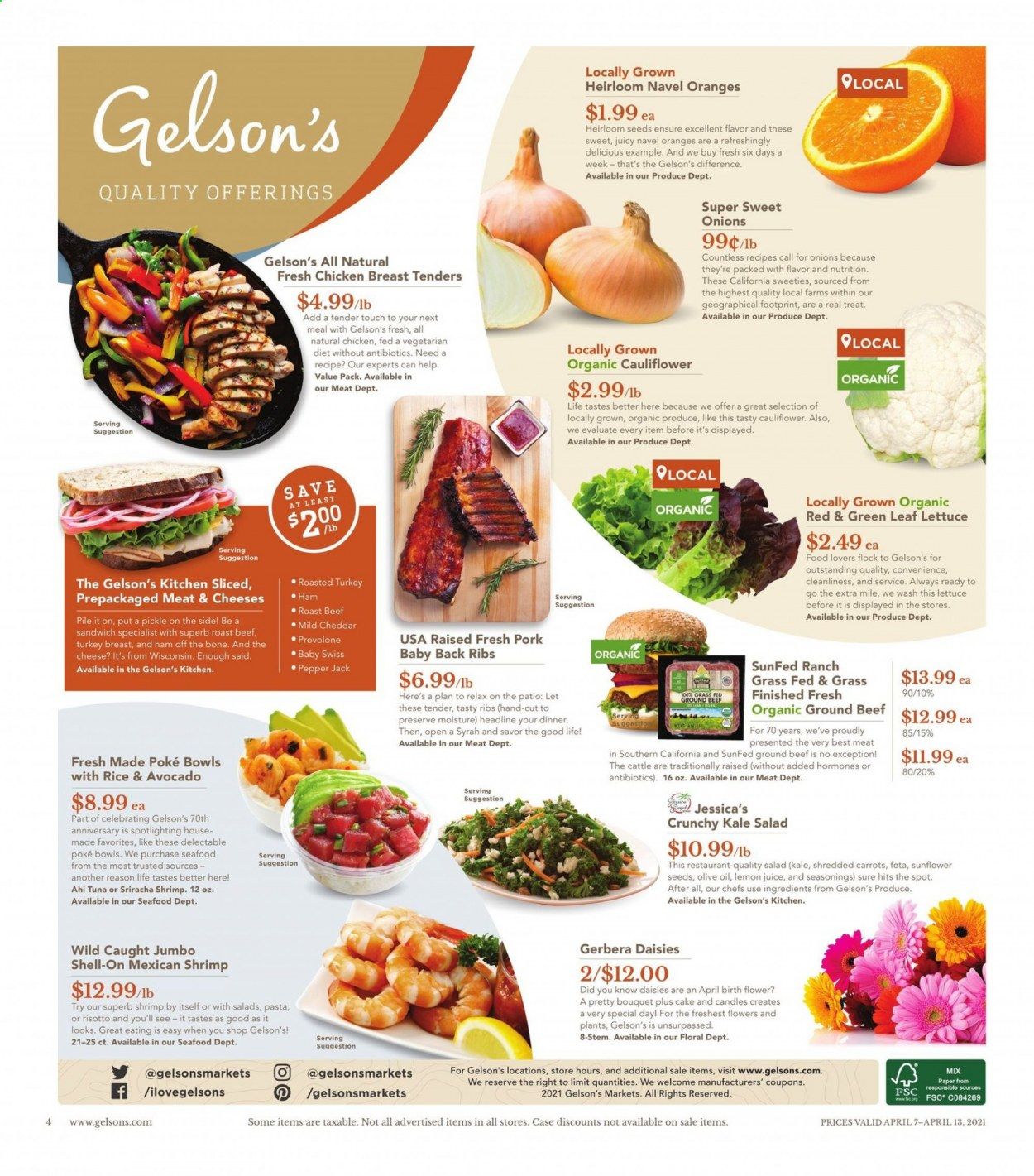 Gelson's Weekly Ad Flyer April 7 to April 13