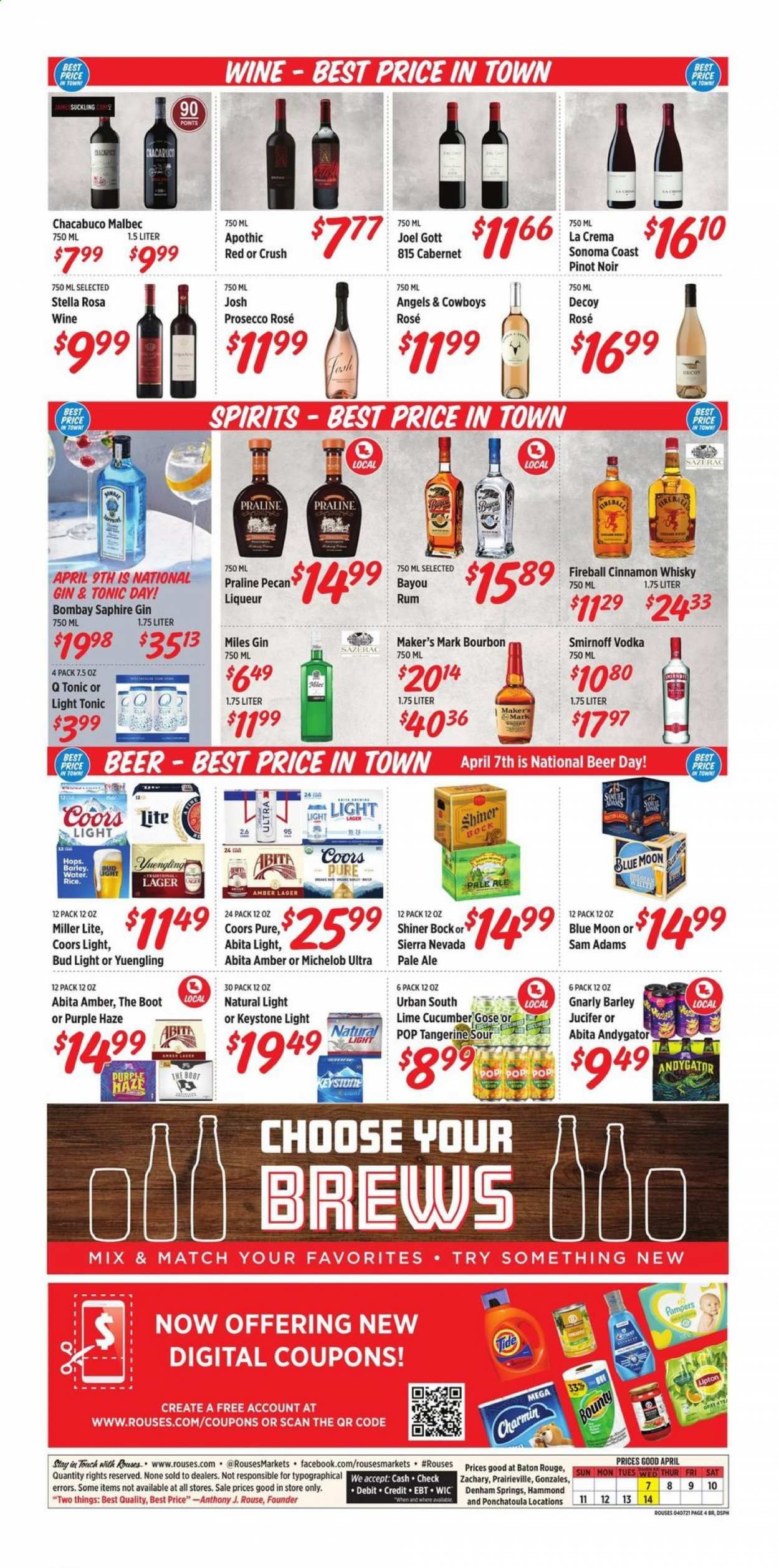 Rouses Markets (AL, LA, MS) Weekly Ad Flyer April 7 to April 14
