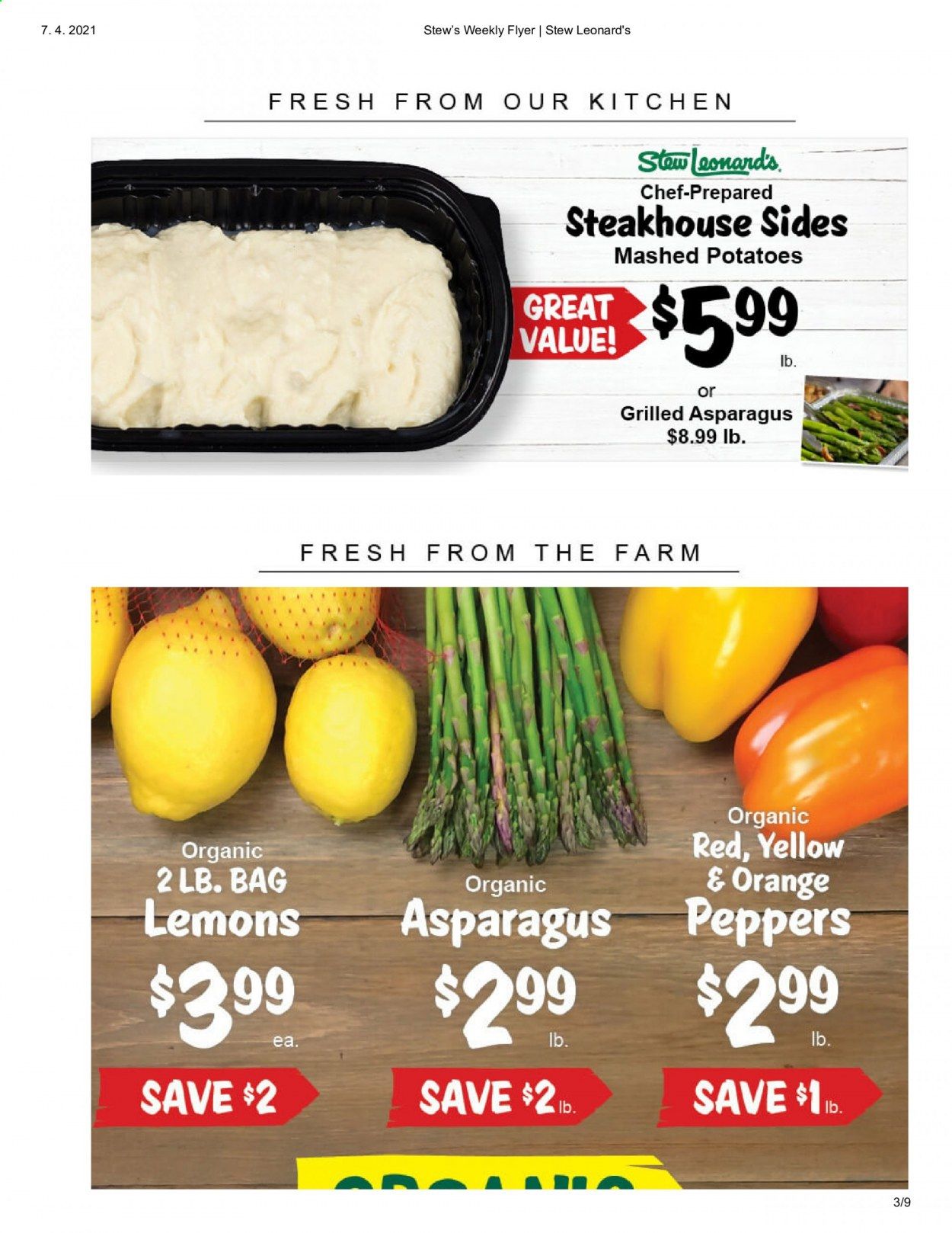 Stew Leonard's Weekly Ad Flyer April 7 to April 13