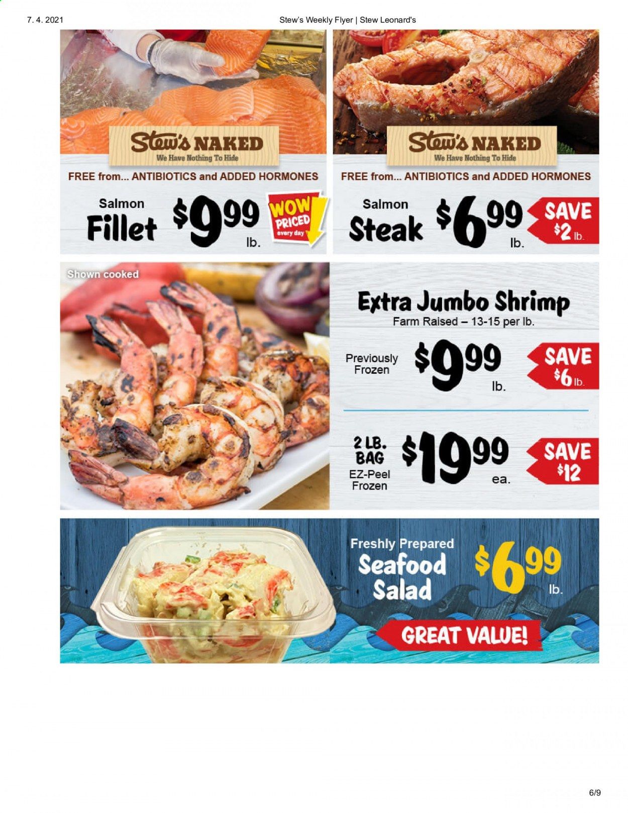 Stew Leonard's Weekly Ad Flyer April 7 to April 13