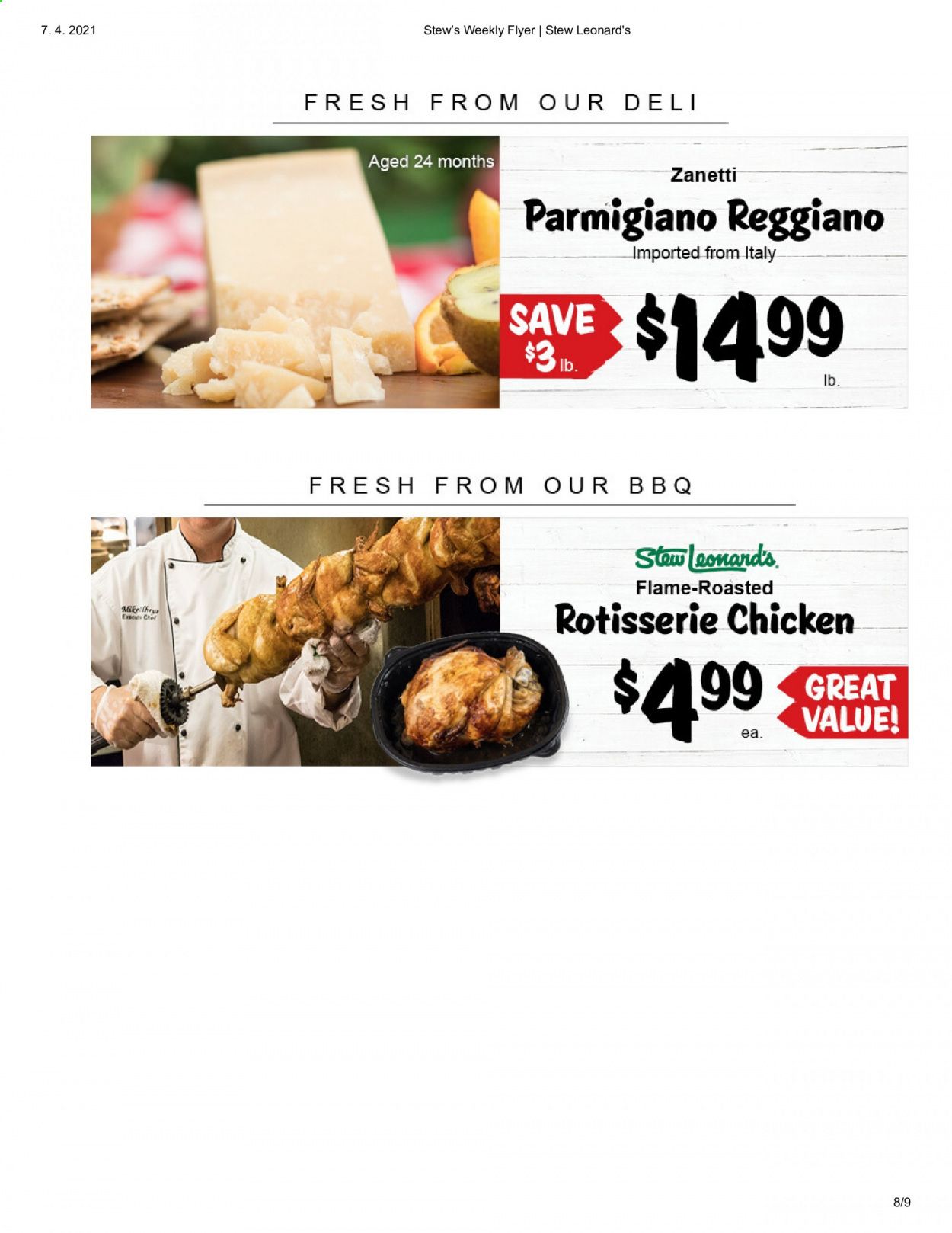 Stew Leonard's Weekly Ad Flyer April 7 to April 13