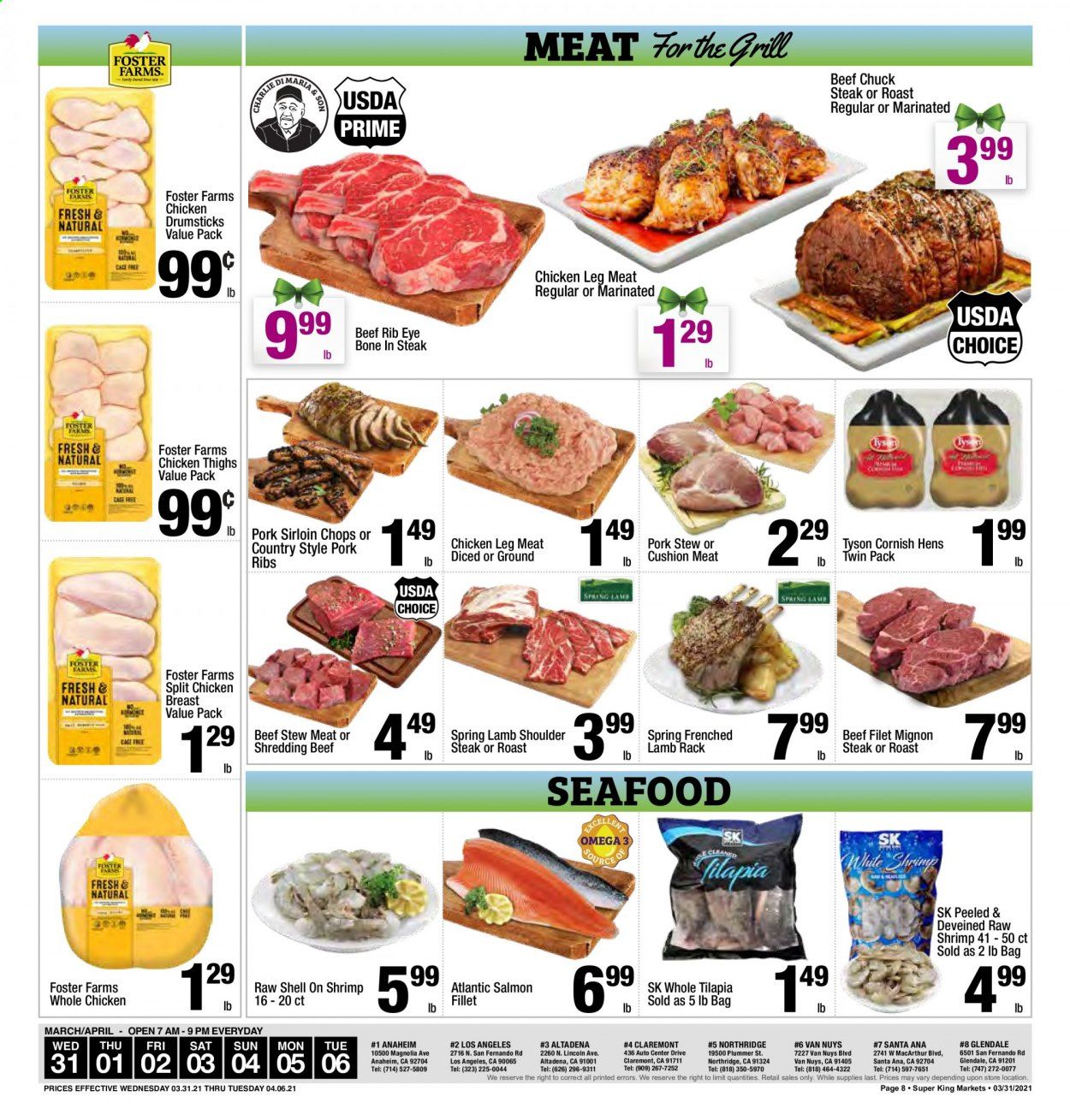 Super King Markets (CA) Weekly Ad Flyer April 7 to April 13