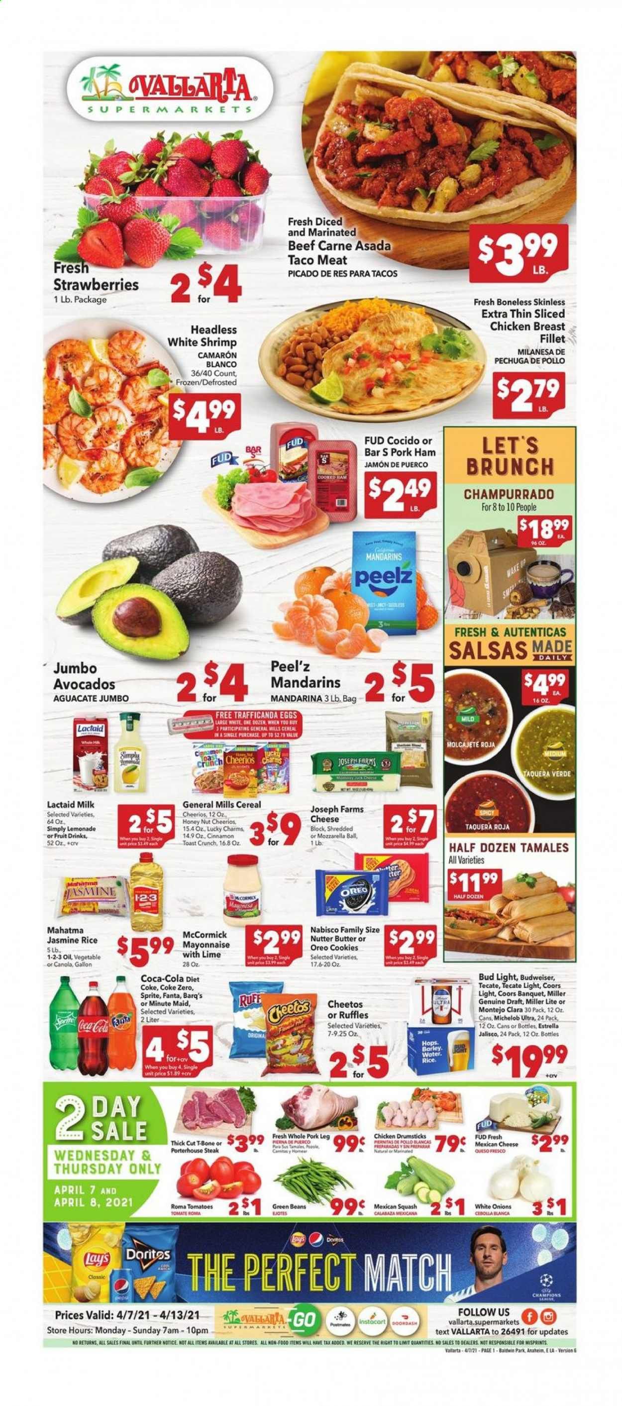 Vallarta (CA) Weekly Ad Flyer April 7 to April 13