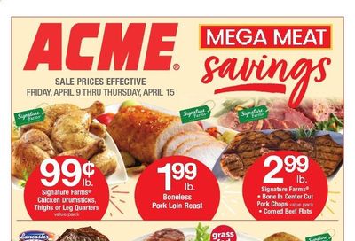 ACME Weekly Ad Flyer April 9 to April 15