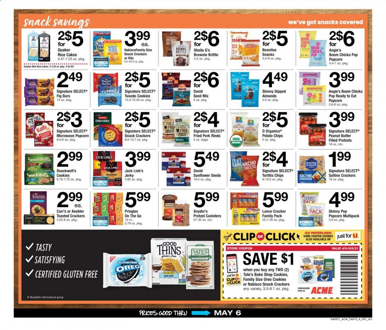 ACME Weekly Ad Flyer April 9 to May 6