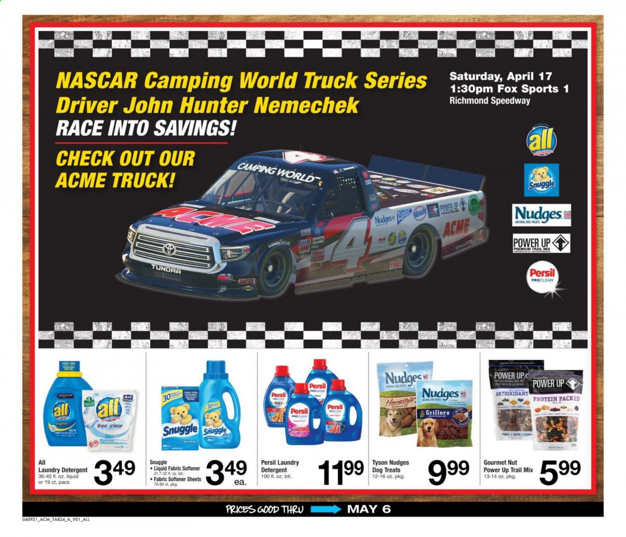 ACME Weekly Ad Flyer April 9 to May 6