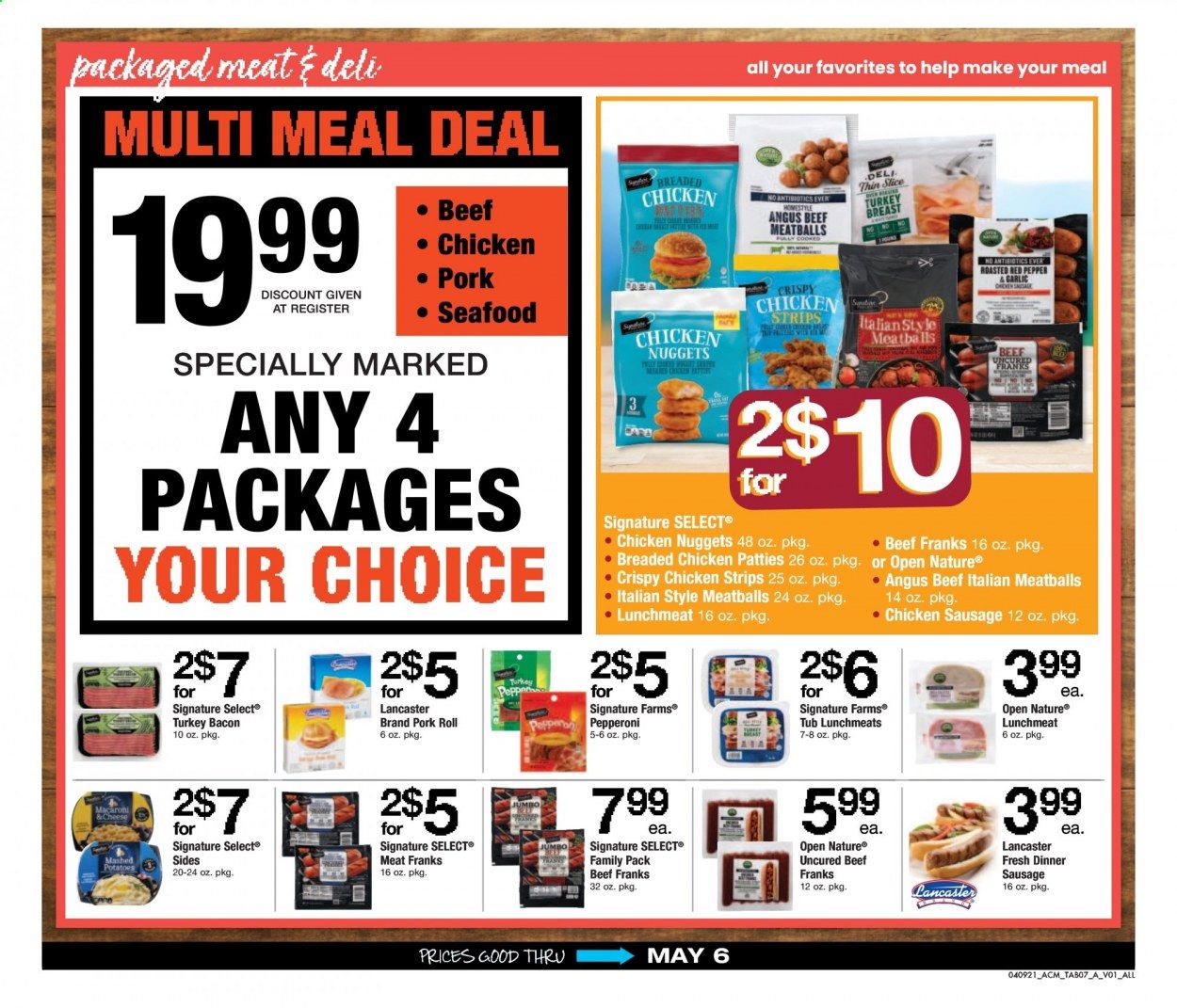 ACME Weekly Ad Flyer April 9 to May 6