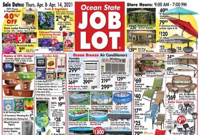 Ocean State Job Lot Weekly Ad Flyer April 8 to April 14
