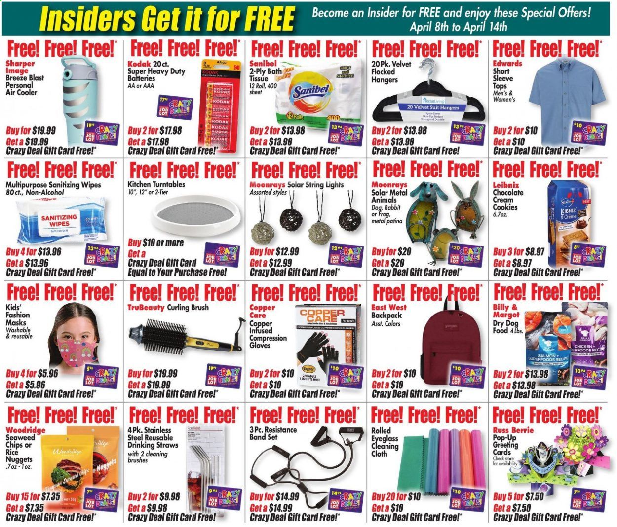 Ocean State Job Lot Weekly Ad Flyer April 8 to April 14