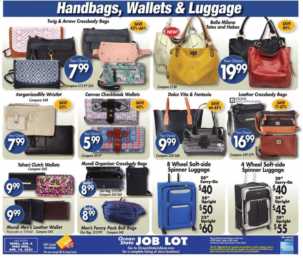 Ocean State Job Lot Weekly Ad Flyer April 8 to April 14