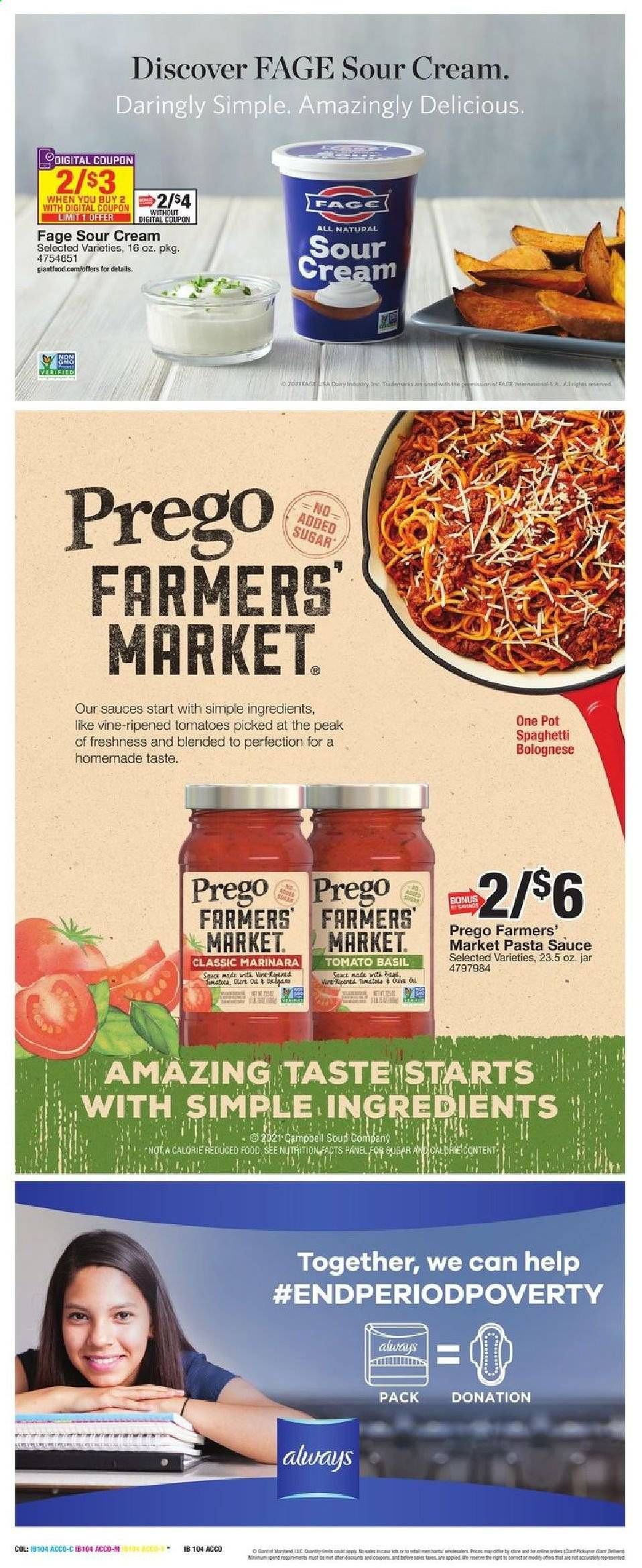 Giant Food Weekly Ad Flyer April 9 to April 15