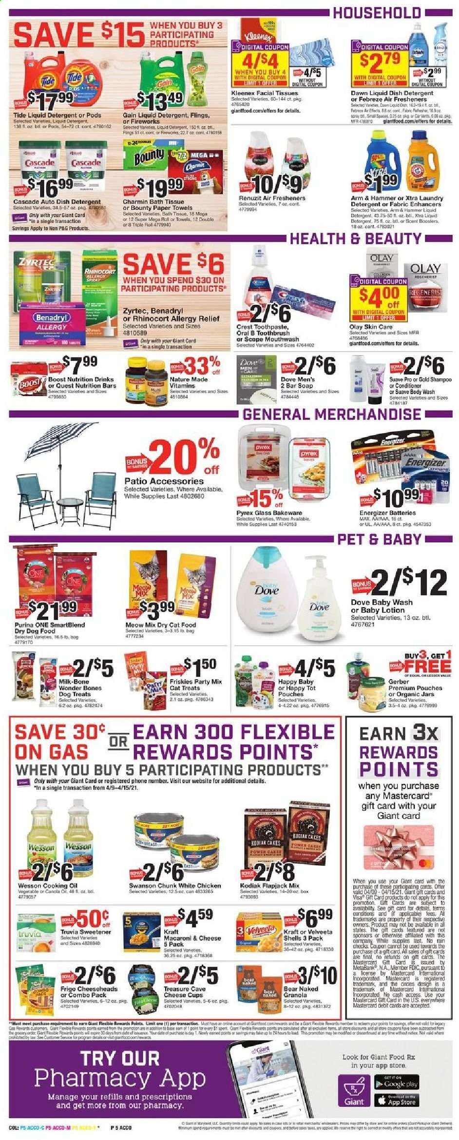 Giant Food Weekly Ad Flyer April 9 to April 15