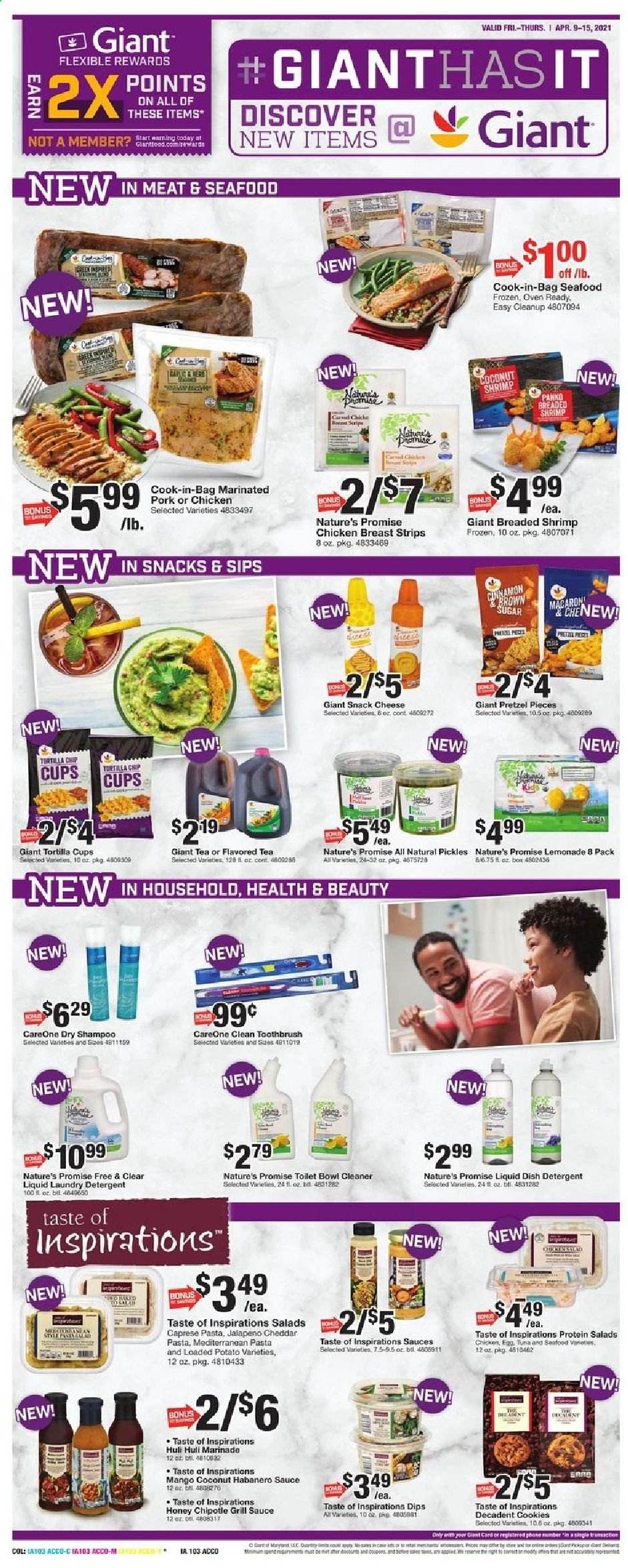 Giant Food Weekly Ad Flyer April 9 to April 15