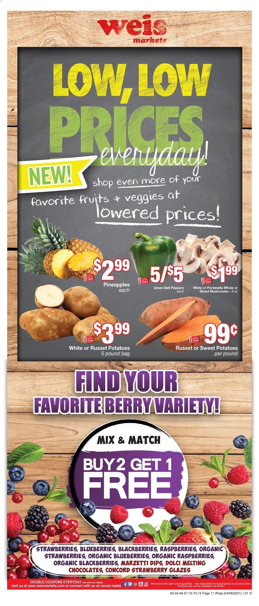 Weis Weekly Ad Flyer April 8 to May 6