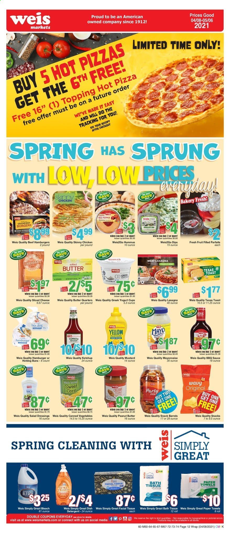 Weis Weekly Ad Flyer April 8 to May 6
