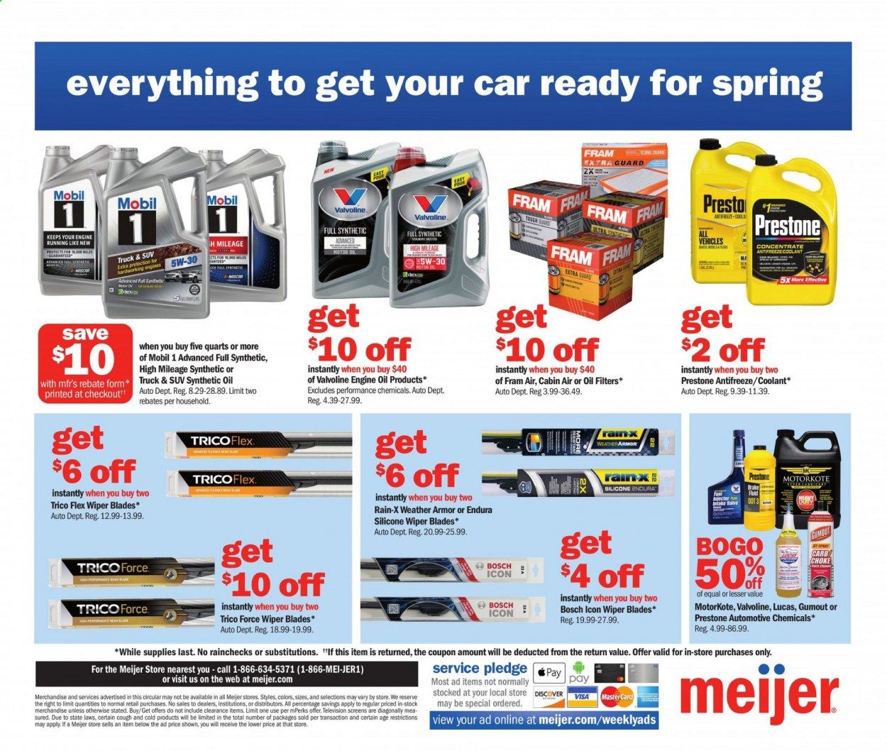 Meijer (IL, IN, KY, MI, OH, WI) Weekly Ad Flyer April 11 to April 24