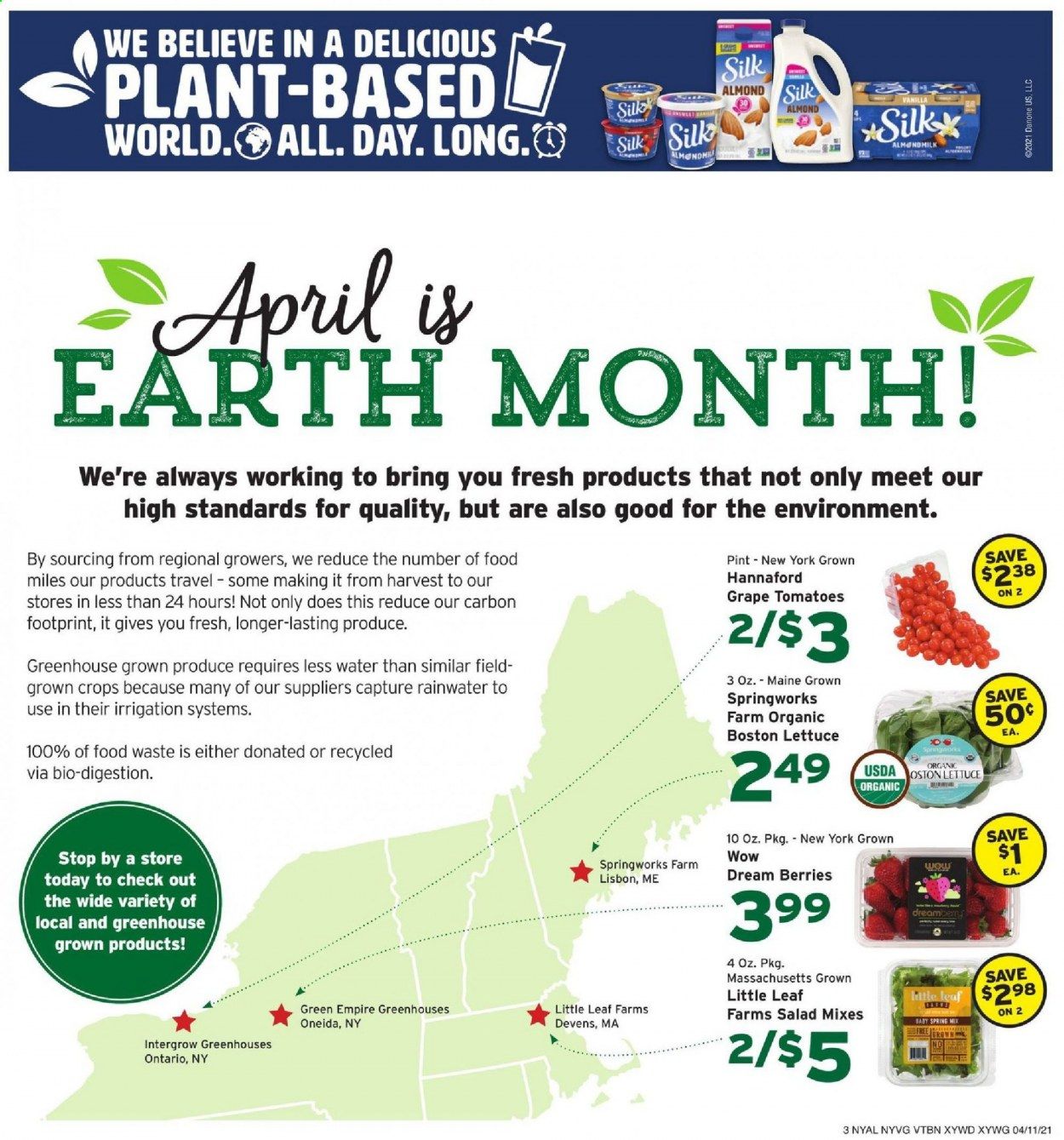 Hannaford (NY) Weekly Ad Flyer April 11 to April 17