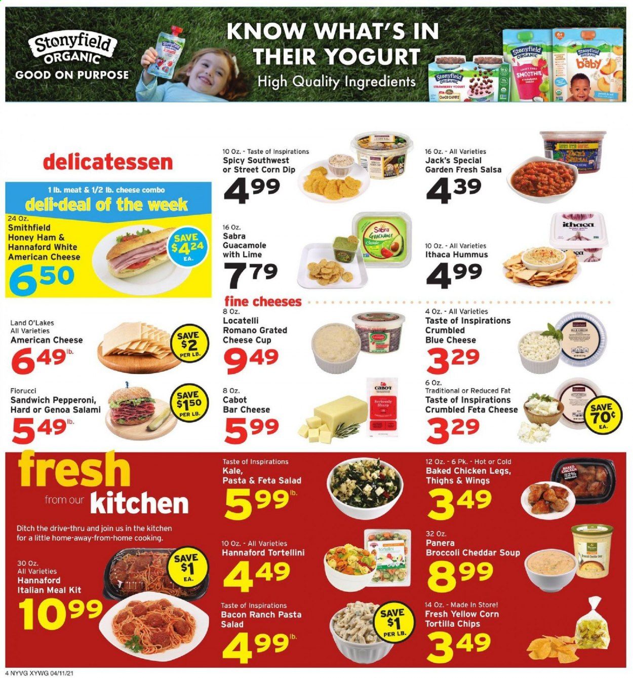 Hannaford (NY) Weekly Ad Flyer April 11 to April 17