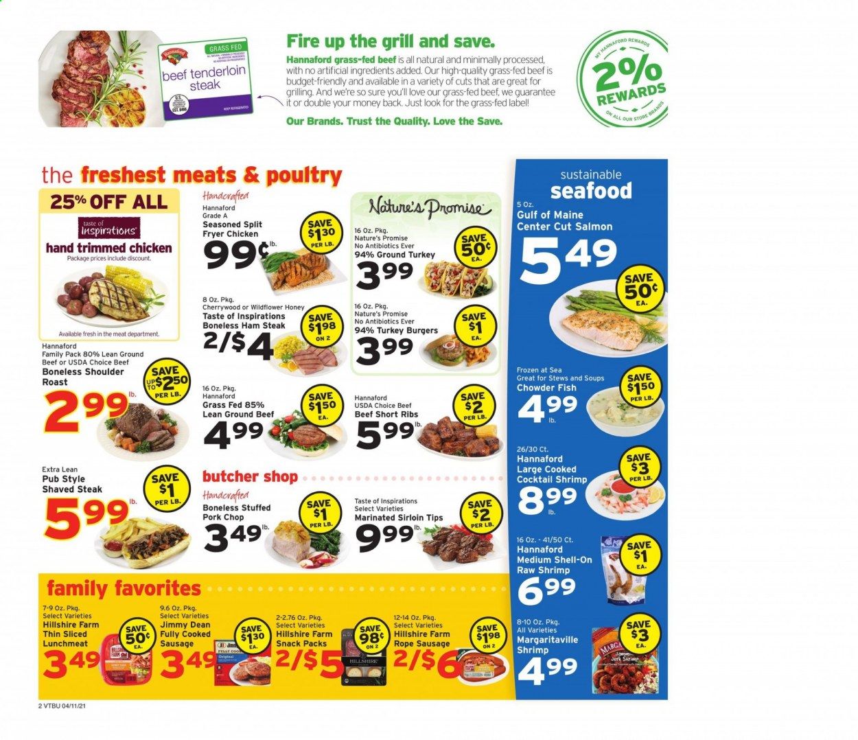 Hannaford (VT) Weekly Ad Flyer April 11 to April 17