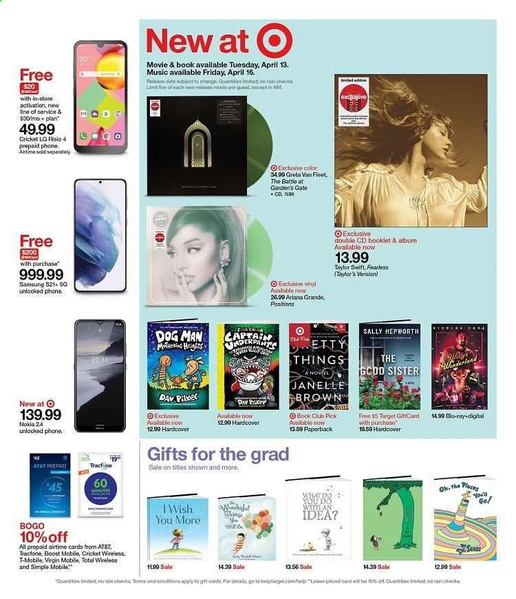 Target Weekly Ad Flyer April 11 to April 17