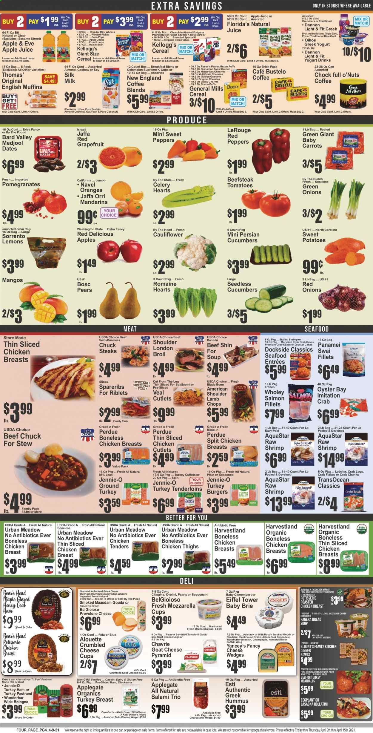 Key Food (NY) Weekly Ad Flyer April 9 to April 15